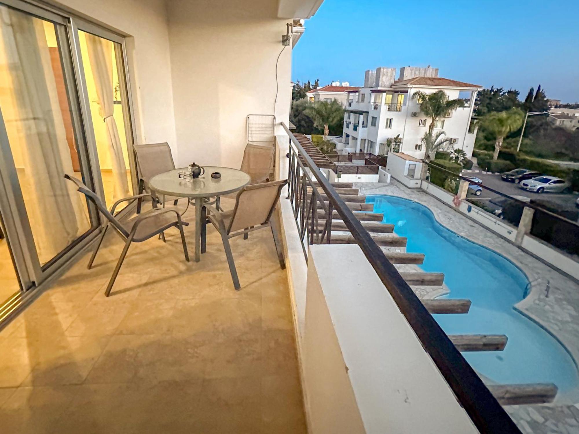 Nefeli Blue-Horizon 2B, Pool, Suites, Big Balconies Paphos Eksteriør billede